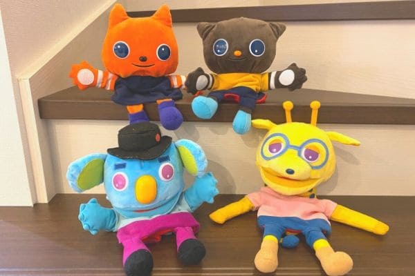 ワールドワイドキッズのキャラクターたち