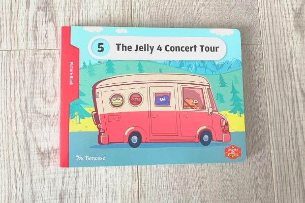 こどもちゃれんじEnglishぷち5月号絵本Jelly 4 concert tour